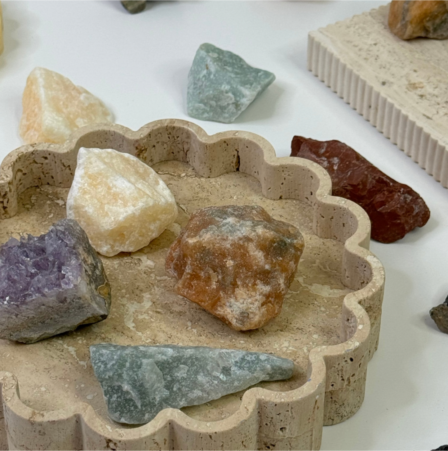 ORANGE CALCIT – RÅ