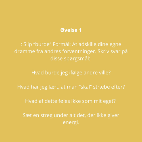 Find dine sande drømme guidet
